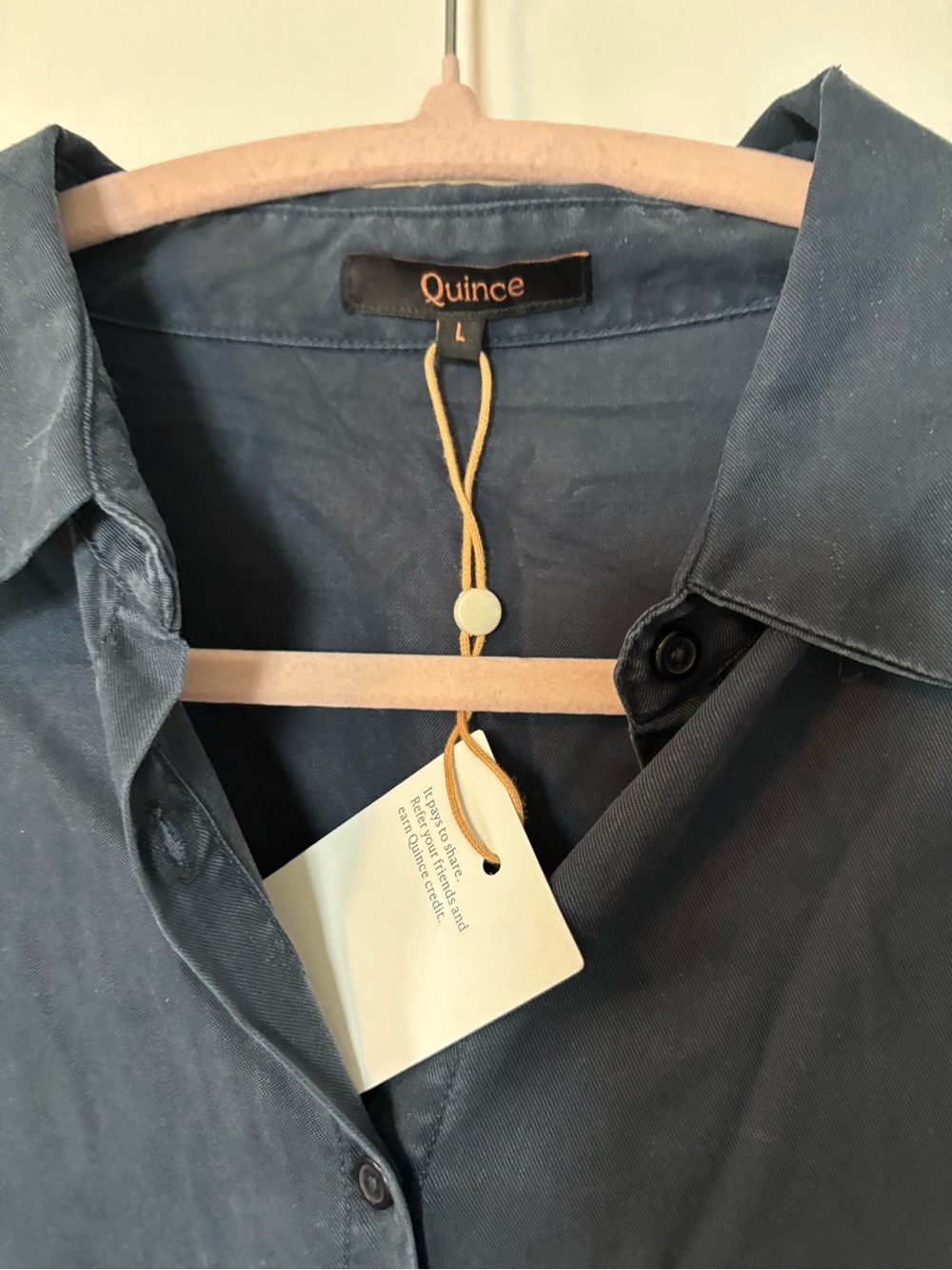 NWT EuroSummer Fisherman Core Quince Slate-Blue Relaxed Button-Down Shirt Large - Picture 2 of 5